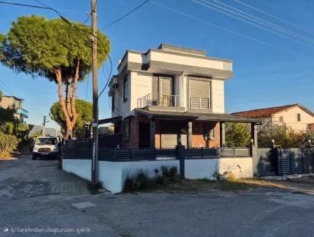 2 1 Duplex Cottage With Garden For Sale In Izmir Seferhisar Doğanbey